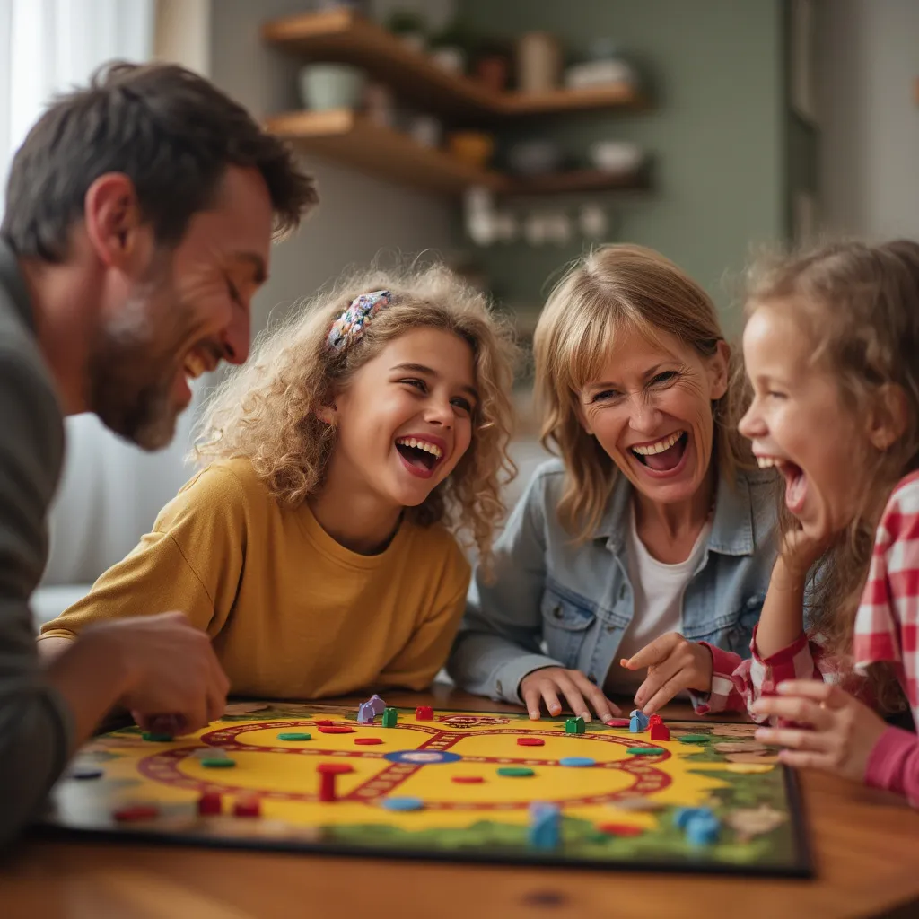 Chicken Road game being played by a family
